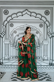 Aksar Green Sharara Set 1