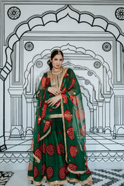 Aksar Green Sharara Set 3