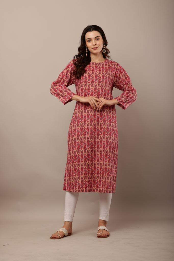 Jazz Pink Kurta Gulabo Jaipur