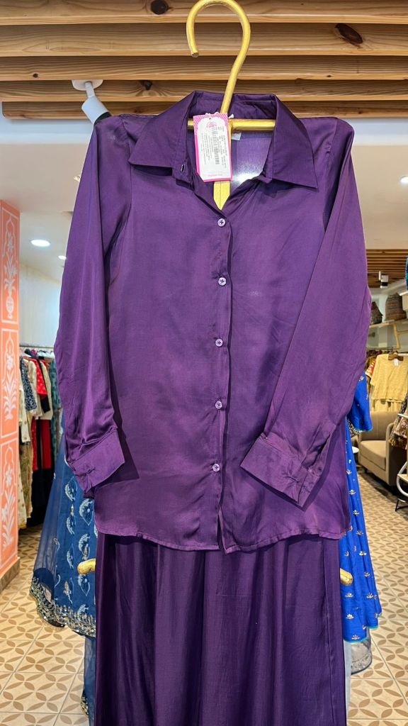 Selena Purple Co-ord set