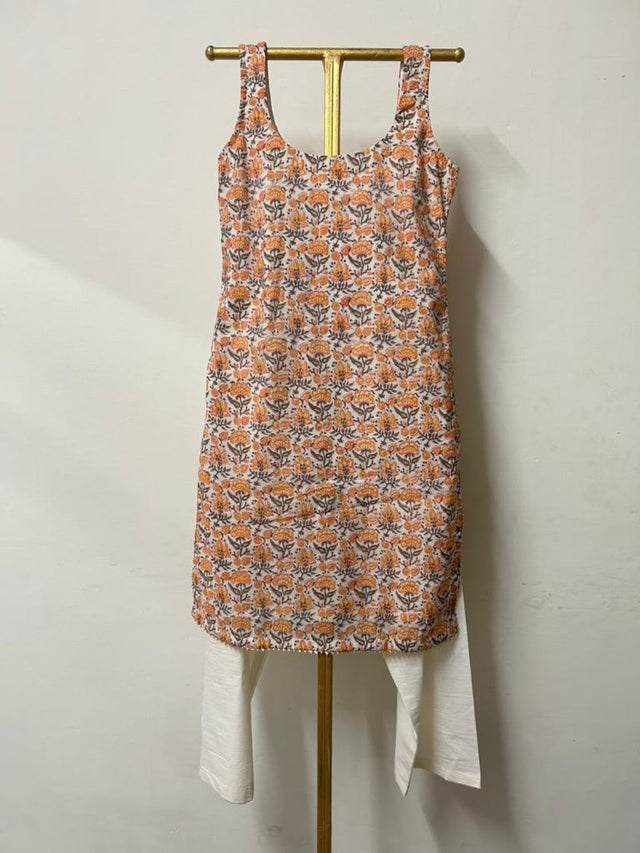 Hayat Printed Straight Set