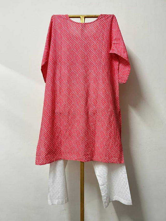 BLOOM PINK STRAIGHT CO-ORD SET