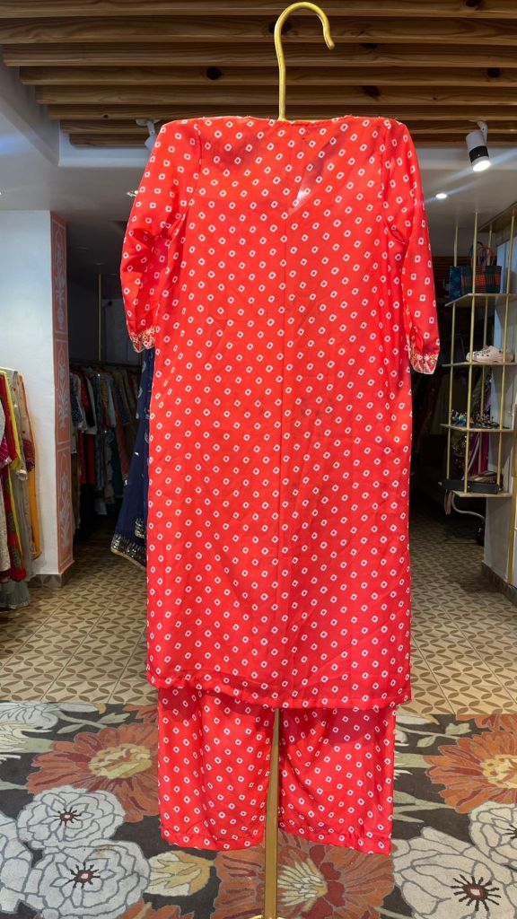 NIROZ ORANGE CO-ORD SET