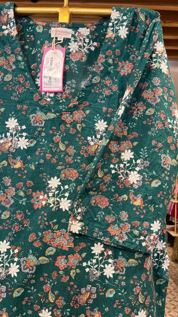 MEETA GREEN STRAIGHT CO-ORD SET