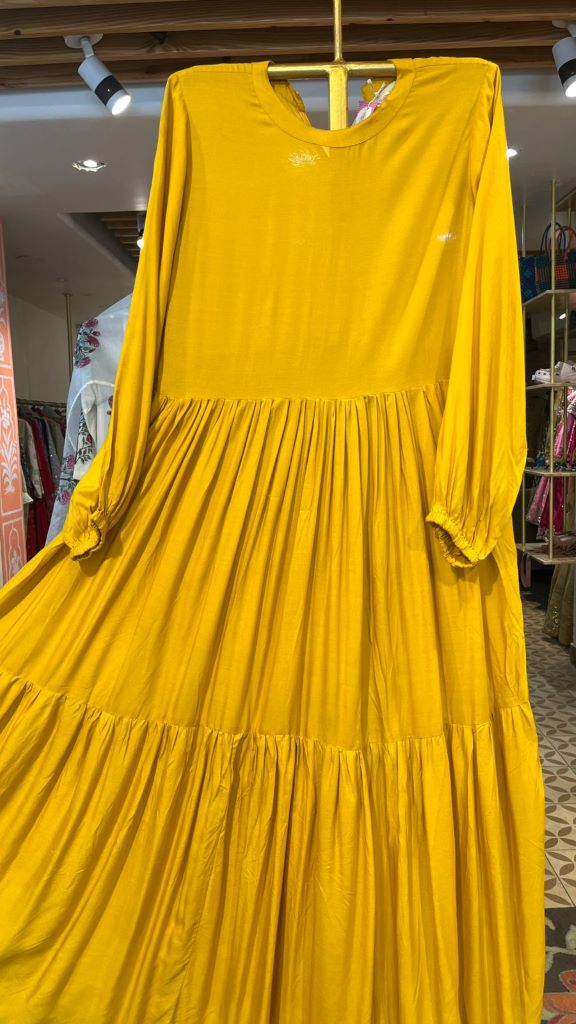 NOOR YELLOW DRESS