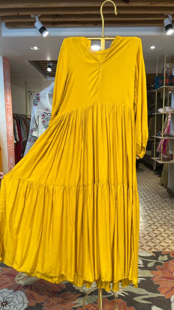 NOOR YELLOW DRESS