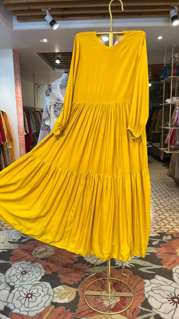 NOOR YELLOW DRESS
