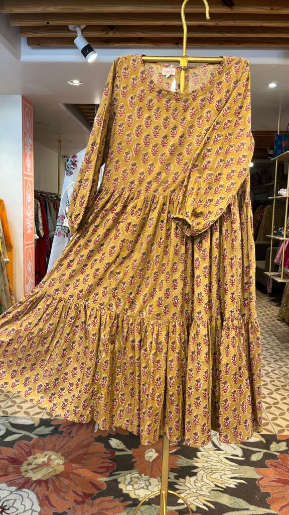 MAYA BROWN DRESS