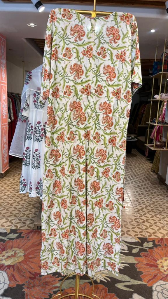NOYA OFF-WHITE DRESS Gulabo Jaipur