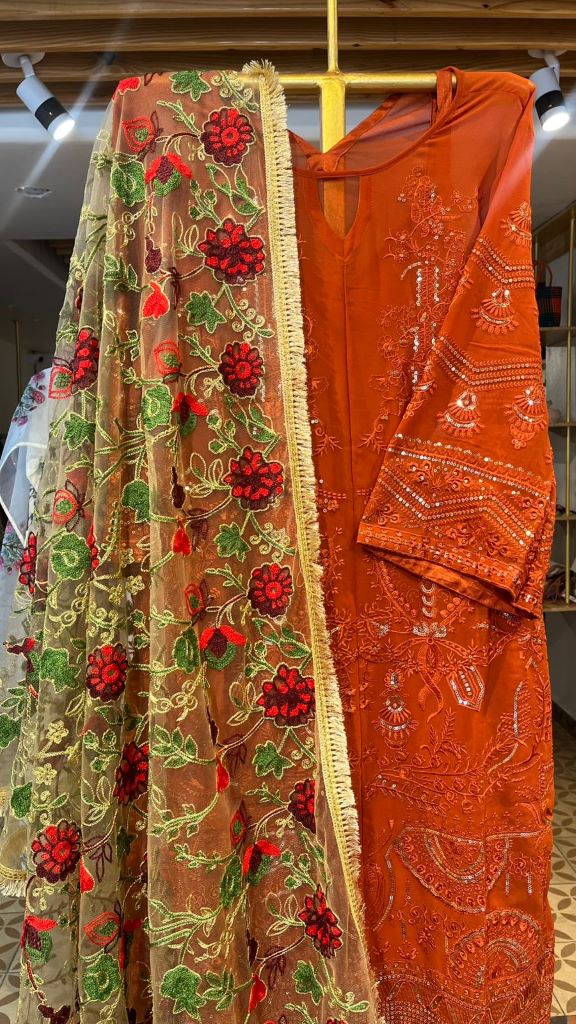 NOYA BROWN STRAIGHT SET Gulabo Jaipur