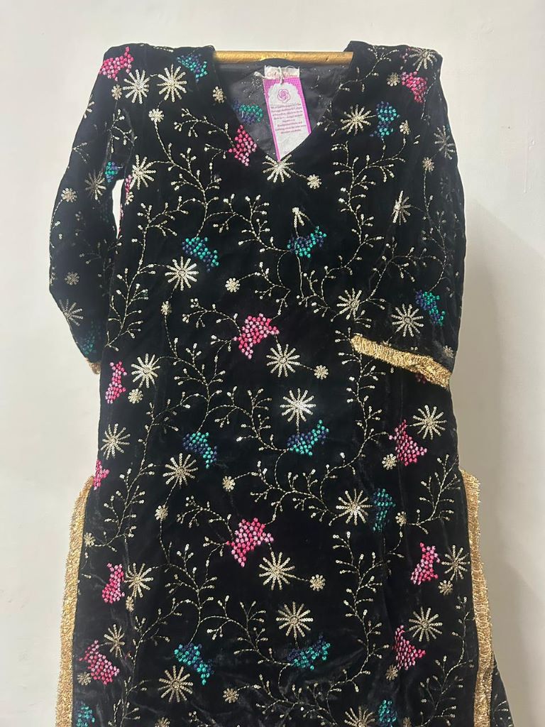 CHAYA BLACK STRAIGHT CO-ORD SET Gulabo Jaipur
