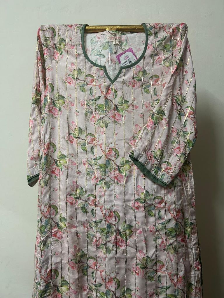 MEER PINK STRAIGHT CO-ORD SET Gulabo Jaipur