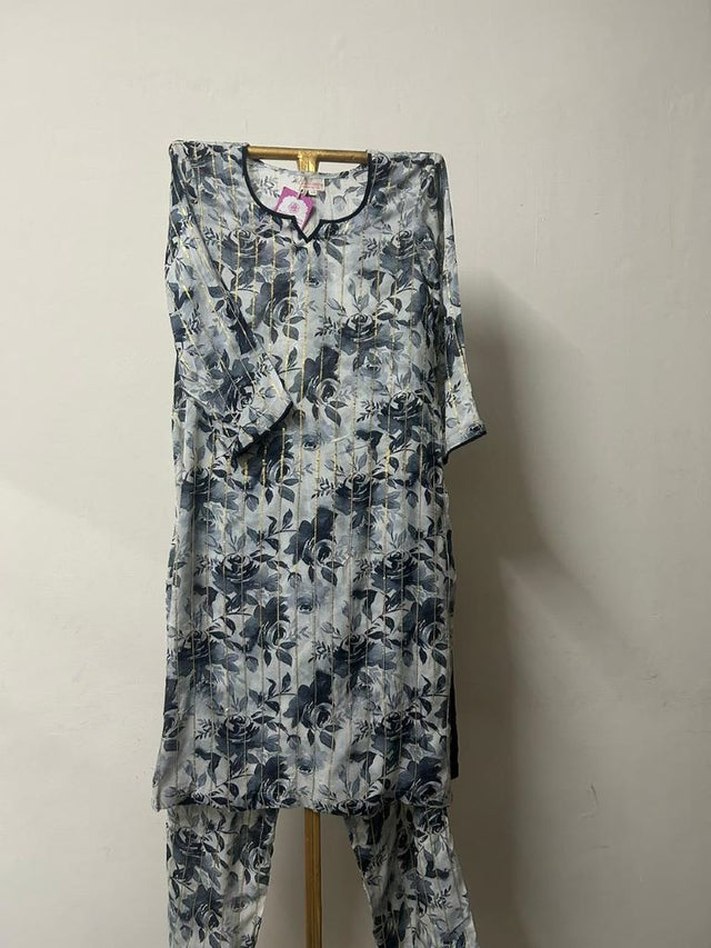 MEER BLACK STRAIGHT CO-ORD SET