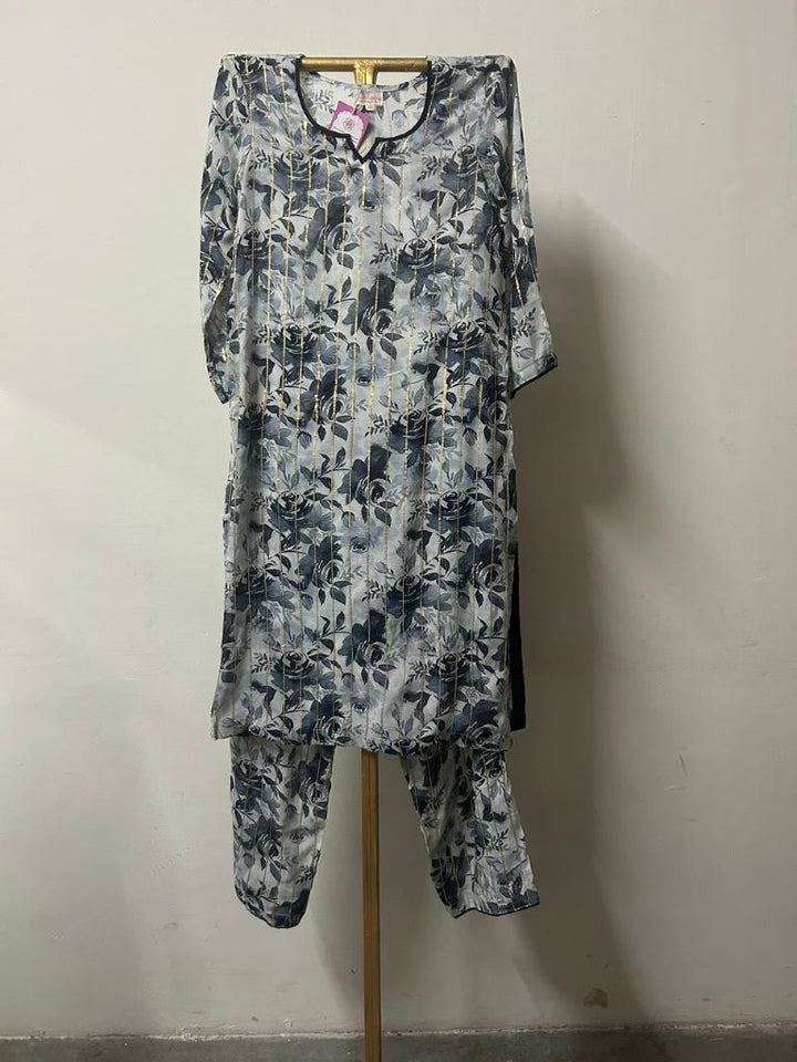 MEER BLACK STRAIGHT CO-ORD SET