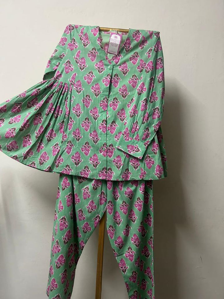 MEER GREEN CO-ORD SET