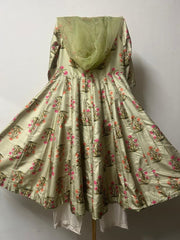 MEHNAAZ PISTA GREEN ANARKALI SET 1