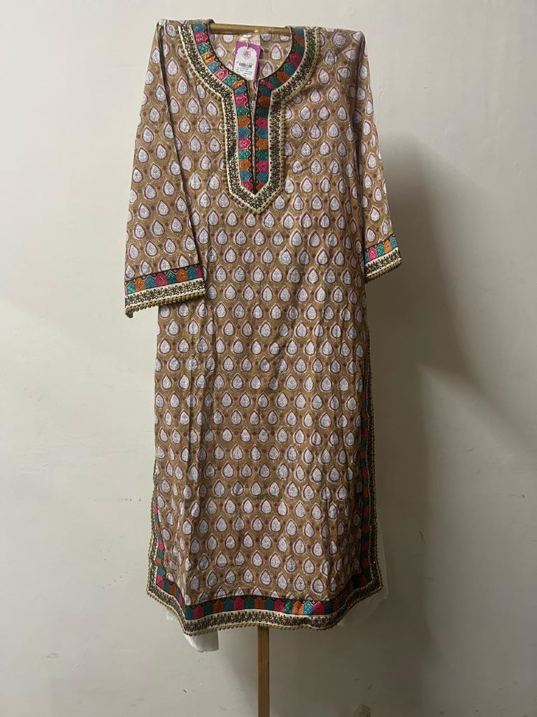 NOYA BEIGE STRAIGHT SET Gulabo Jaipur