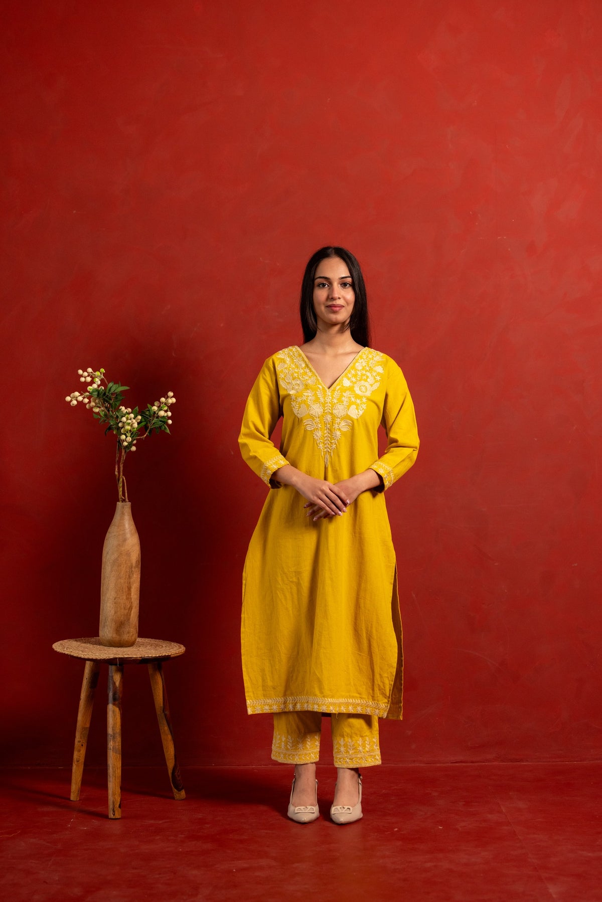 Kiara Amber Pure Cotton Co-ord Set