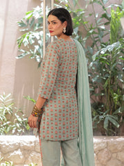 Rahat Blue Kurta Set 3