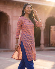 Coral Medallion Co-ord Set 4