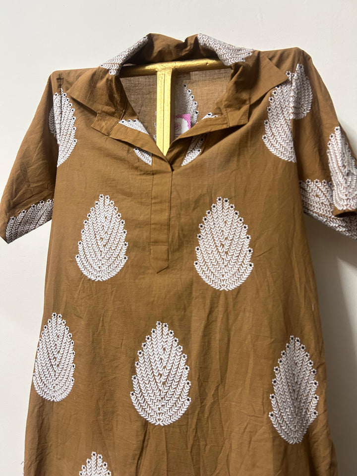 KHALAK BROWN CO-ORD SET