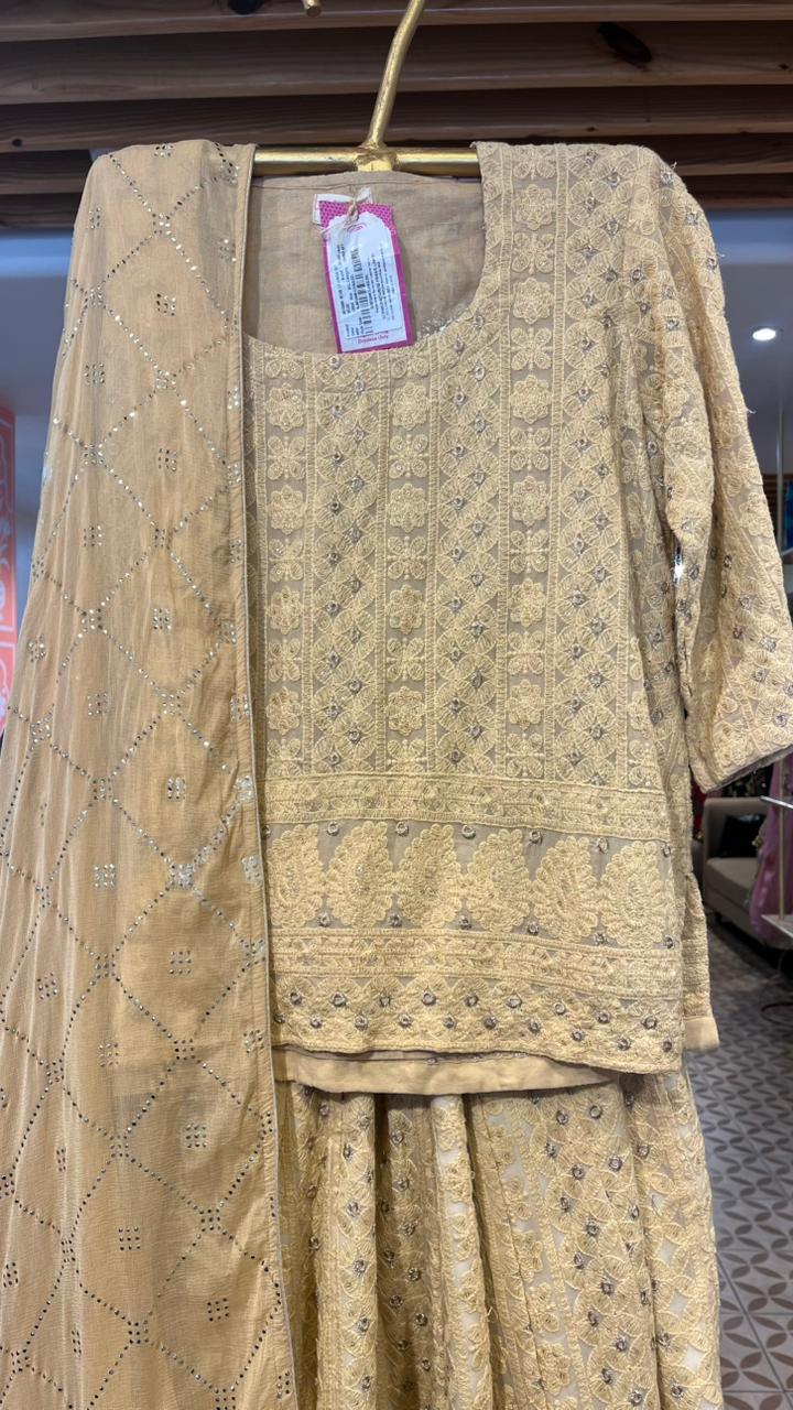 MITA GOLDEN LEHENGA SET Gulabo Jaipur