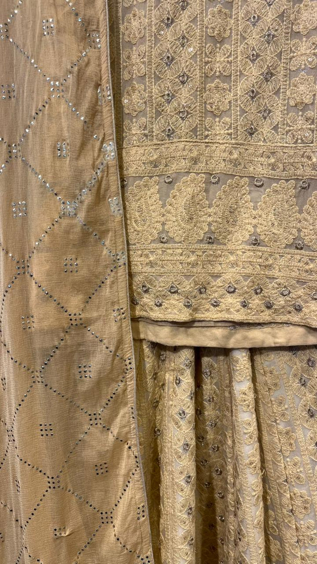 MITA GOLDEN LEHENGA SET