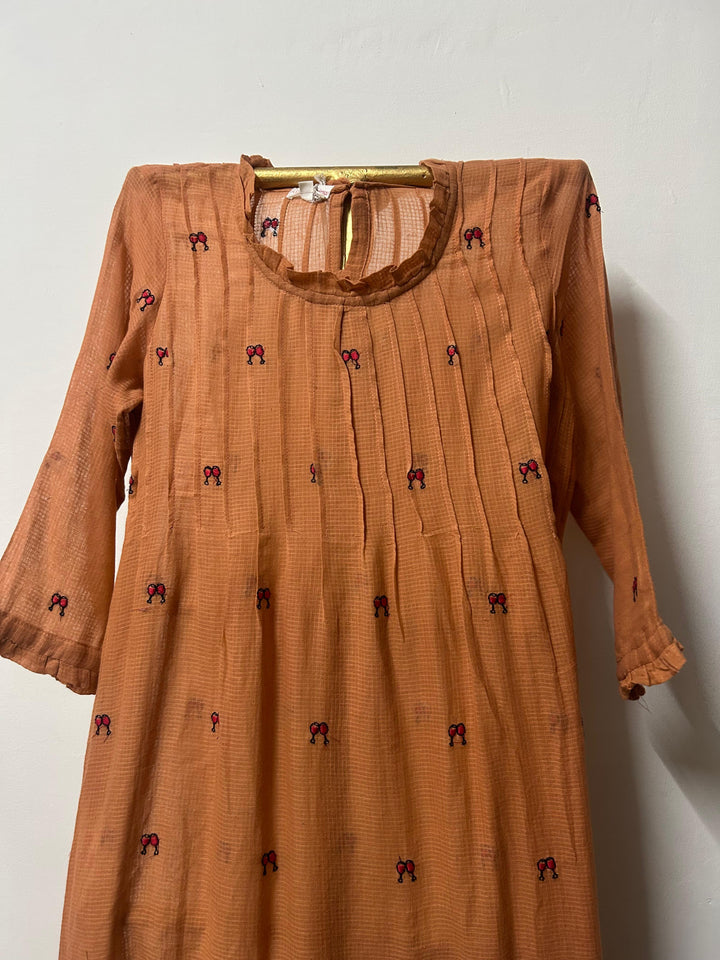 REETA BROWN DRESS