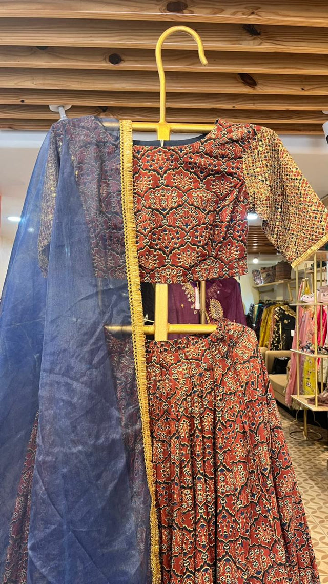 SHYRA RED LEHENGA SET