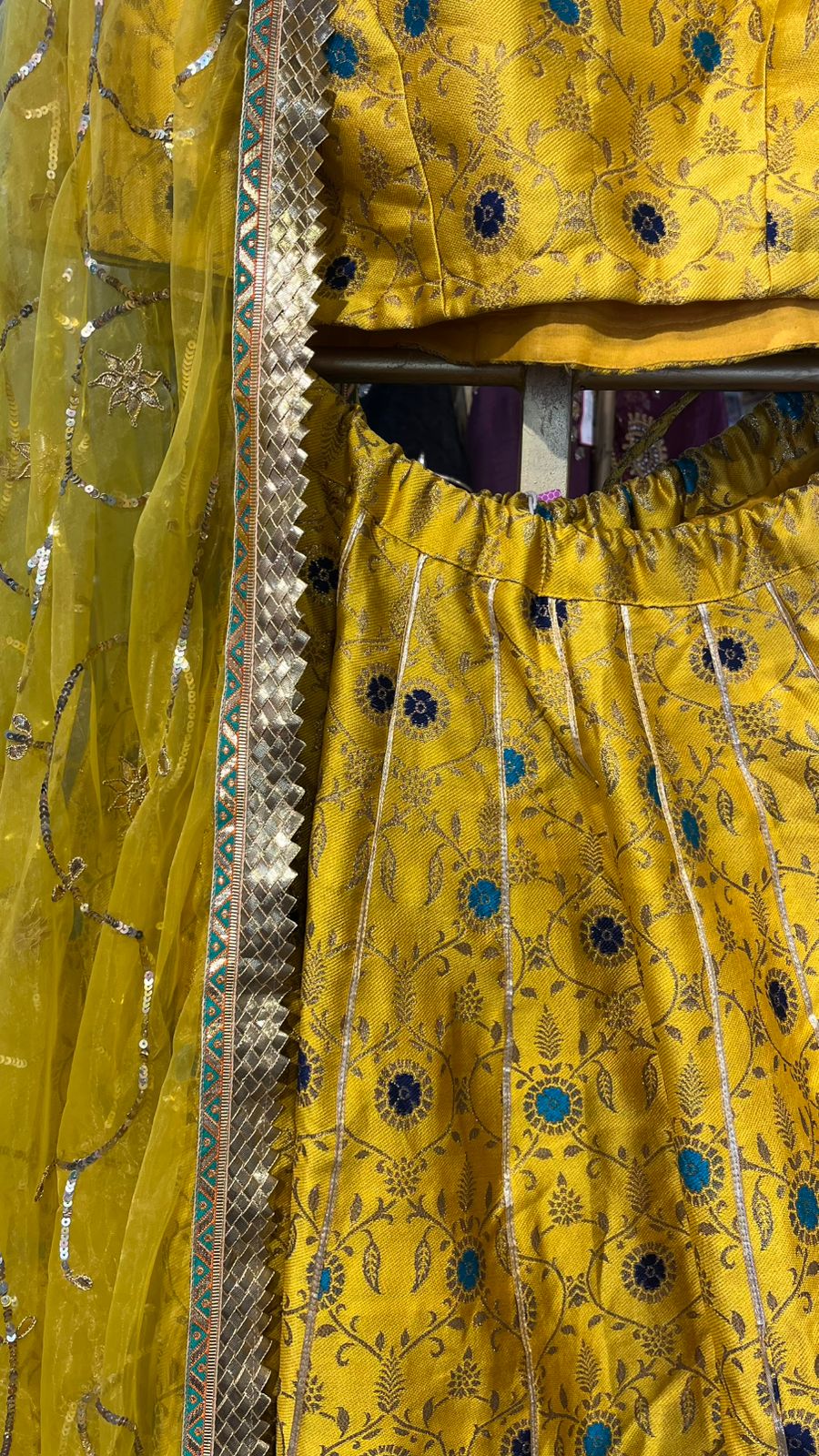 BLOOM YELLOW LEHENGA SET Gulabo Jaipur