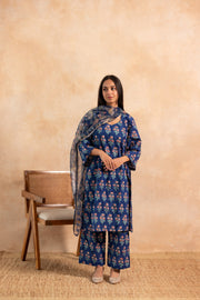 Khushi Blue Straight Set 4