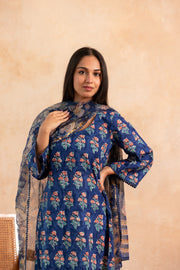 Khushi Blue Straight Set 5