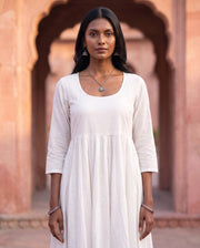 Ivory Flared Anarkali 3