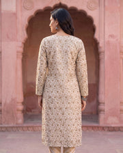 Ivory Gold Zari Kurta 2