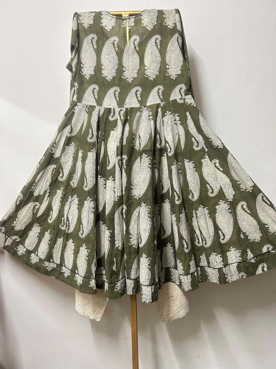 KHUSHA BROWN ANARKALI SET Gulabo Jaipur