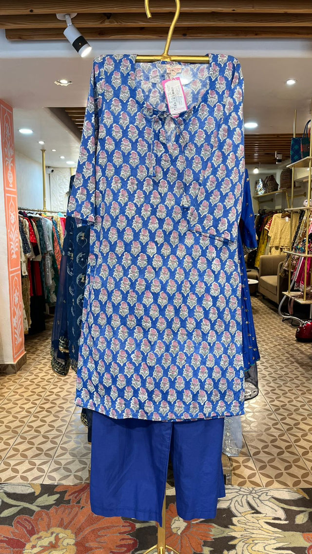 Indigo Blue Co-ord Set