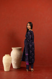 Nitara Navy Pure Cotton Kurta Suit Set 4