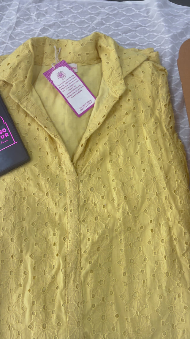 Lilac Yellow Chicken Dress