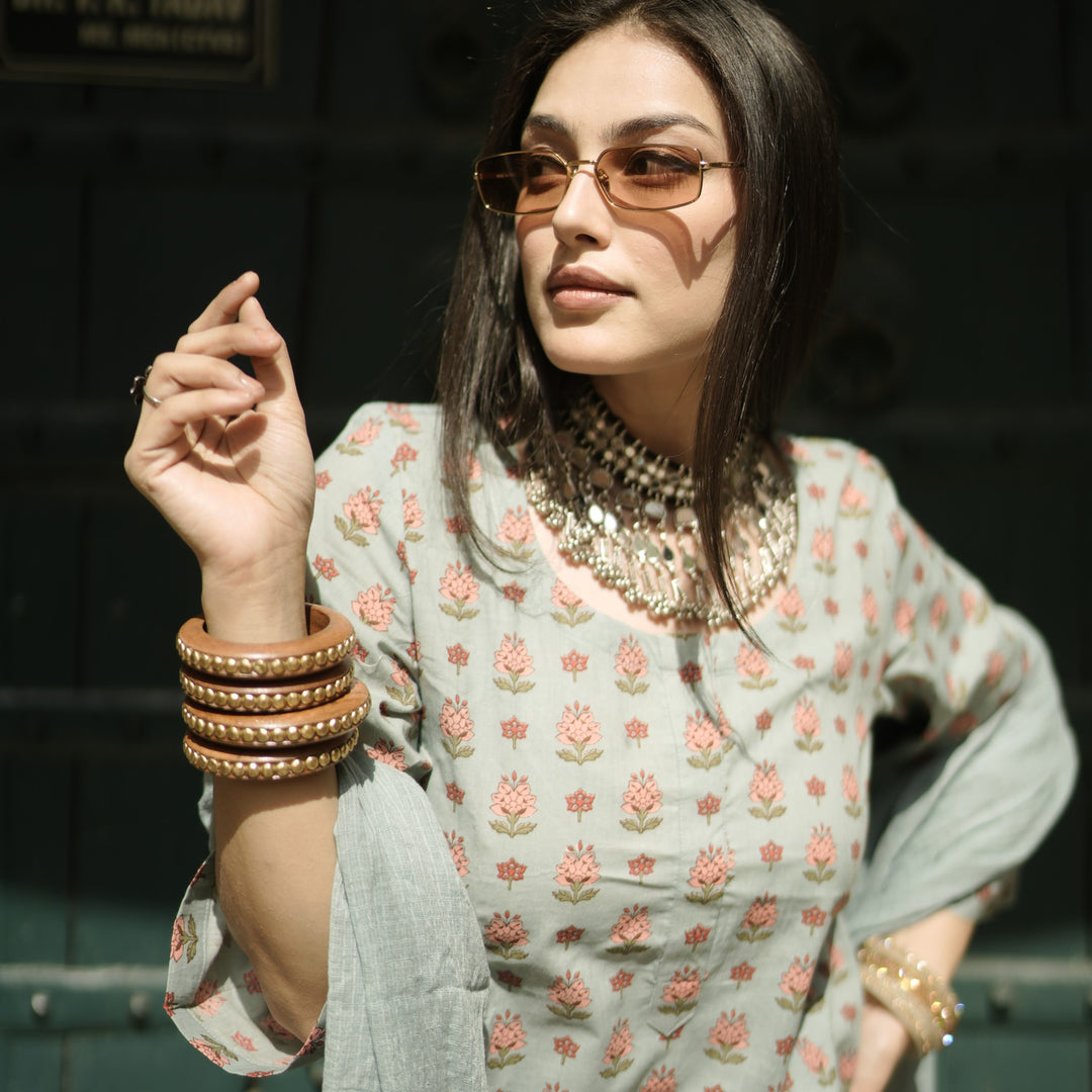 Rahat Grey Straight Set