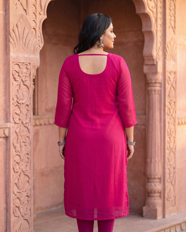 Rani Pink Kurta