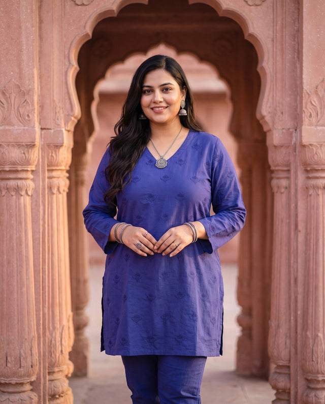 Royal Blue Kurta