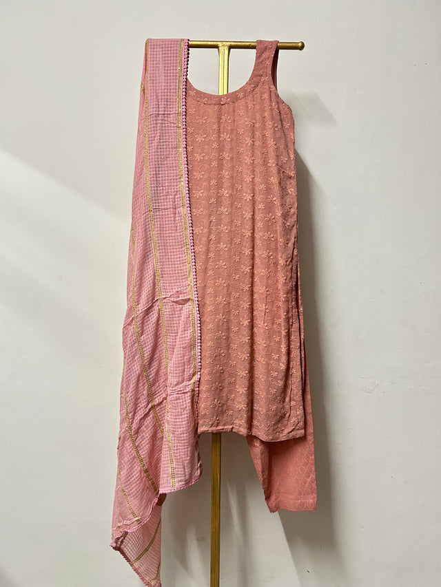NOYA PINK STRAIGHT SET