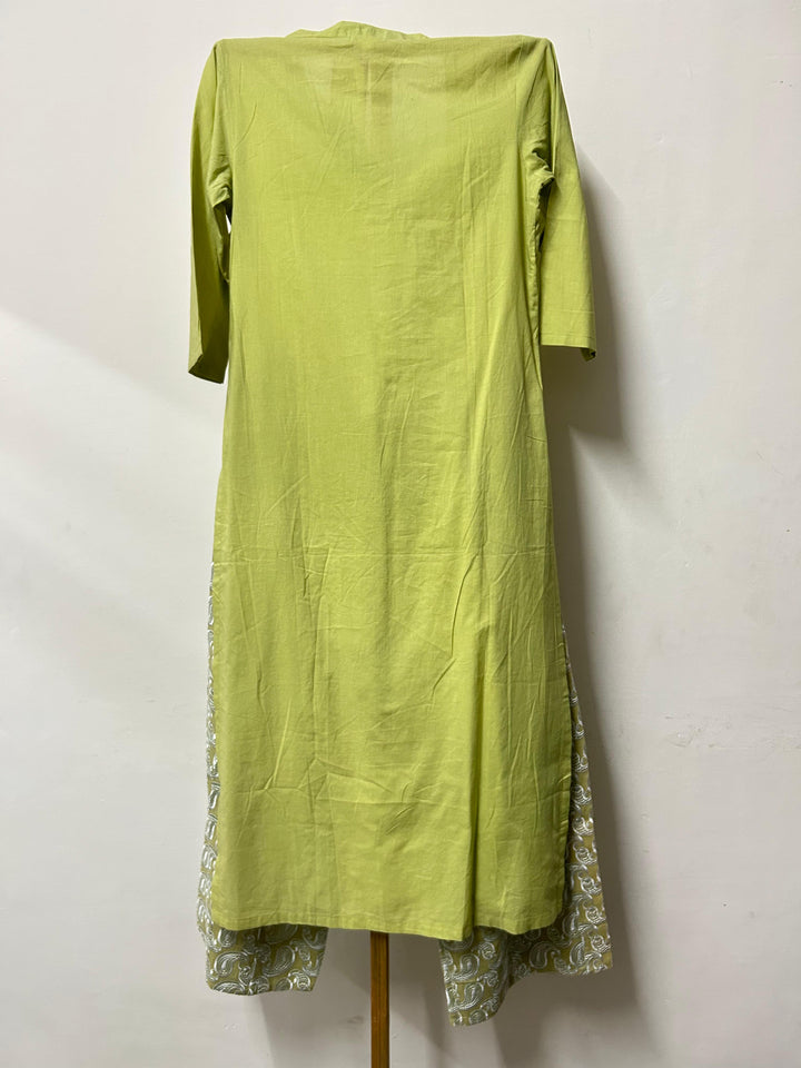NEER GREEN STRAIGHT CO-ORD SET Gulabo Jaipur