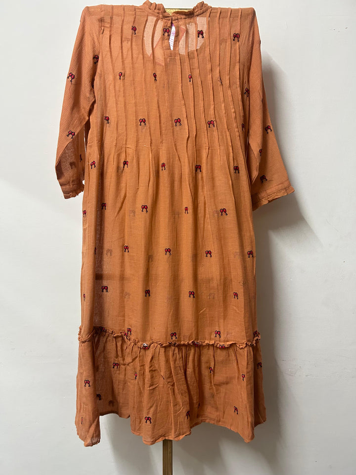 REETA BROWN DRESS