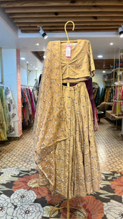 ADA GOLDEN LEHENGA SET 3