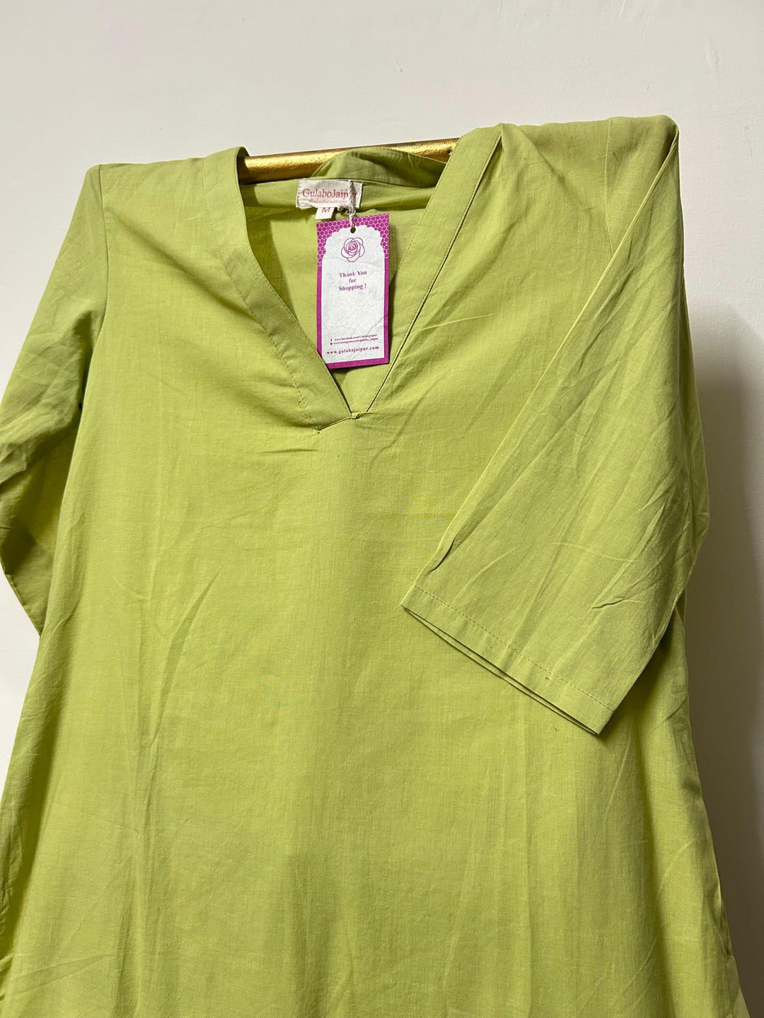NEER GREEN STRAIGHT CO-ORD SET Gulabo Jaipur