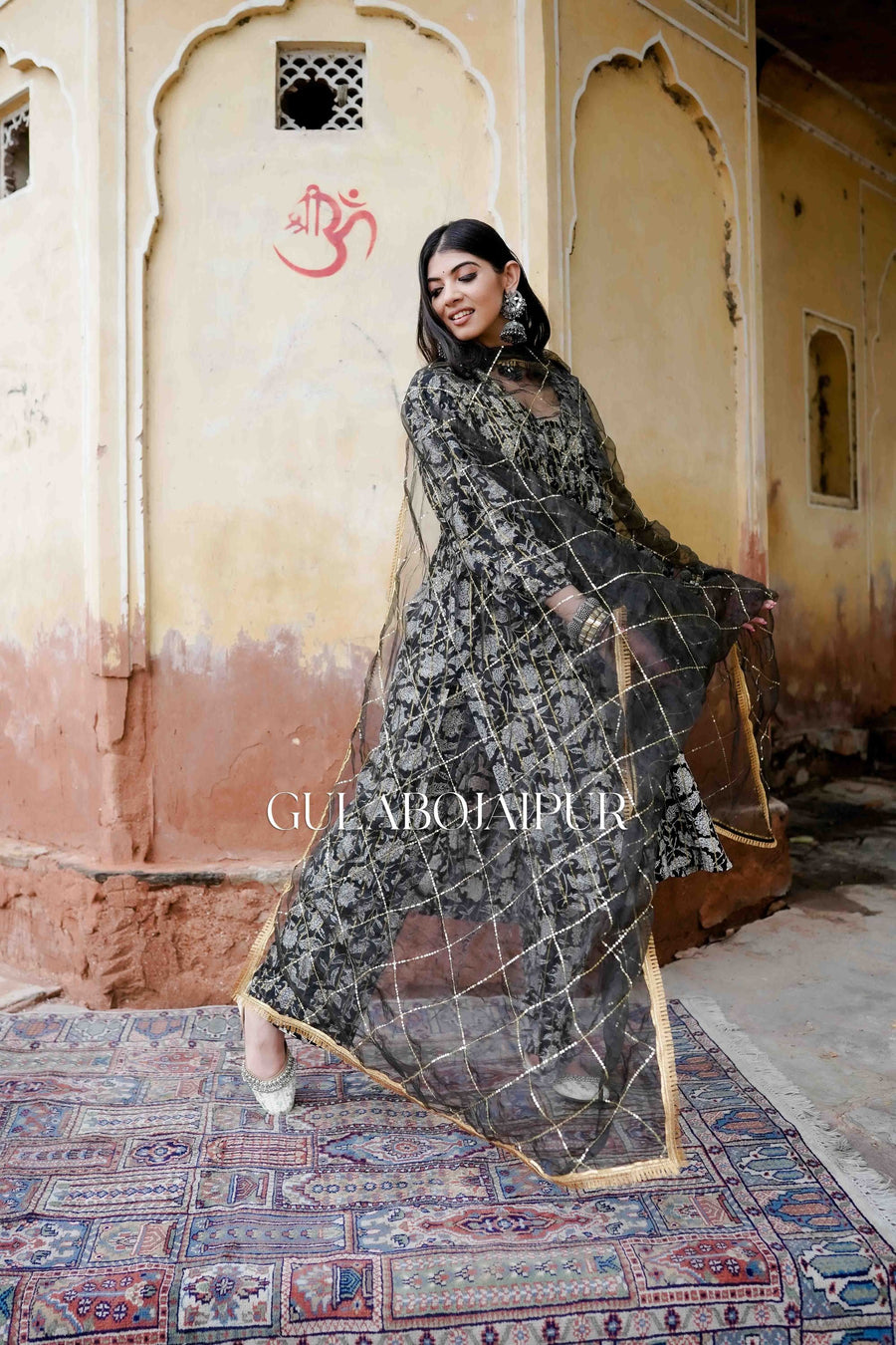 Gulaabo Charm Yellow & Pink Patiala Kurta Set