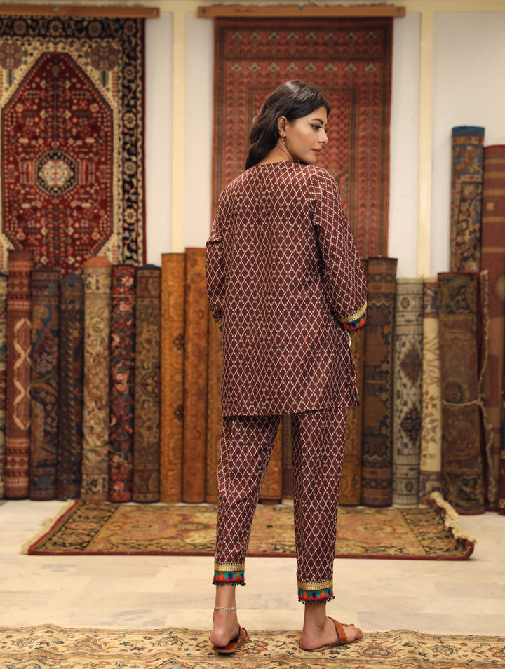 Abra Brown Set Gulabo Jaipur