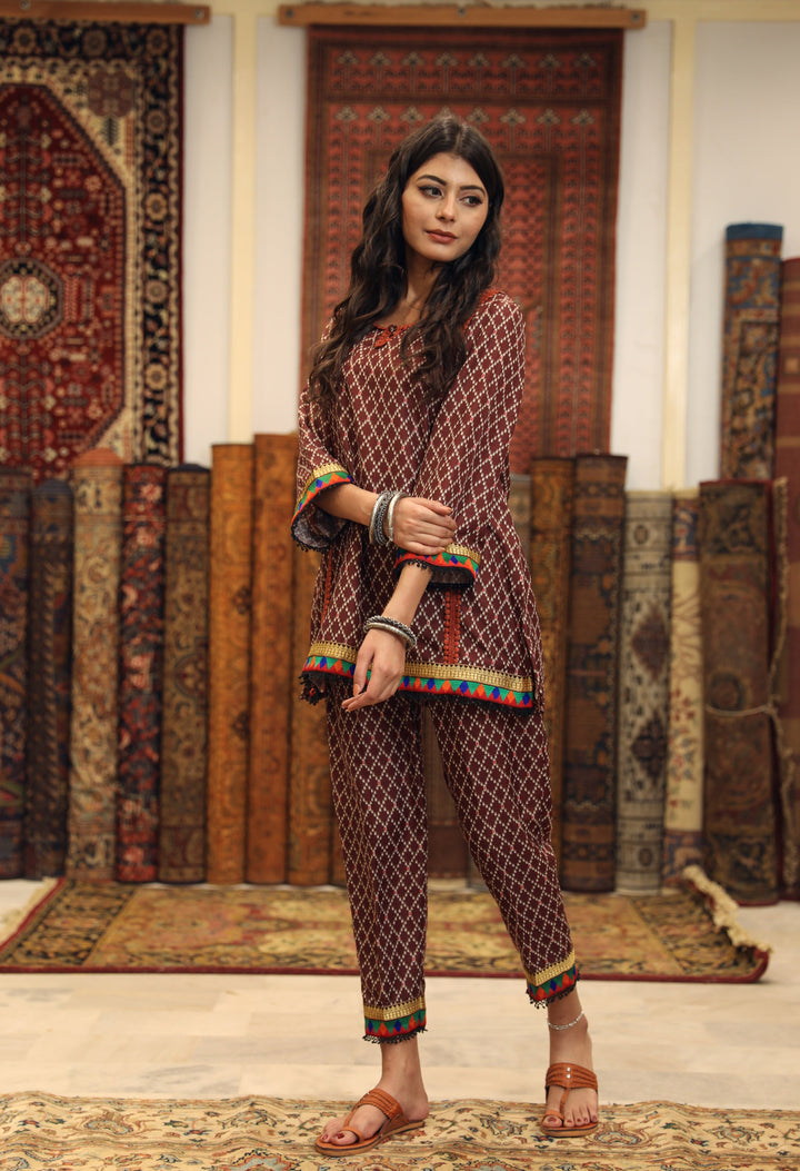 Abra Brown Set Gulabo Jaipur