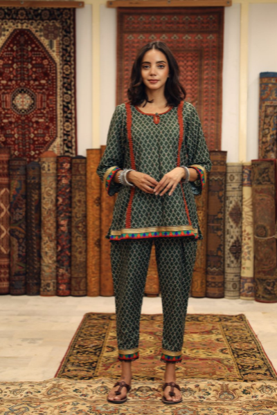 Abra Green Set Gulabo Jaipur